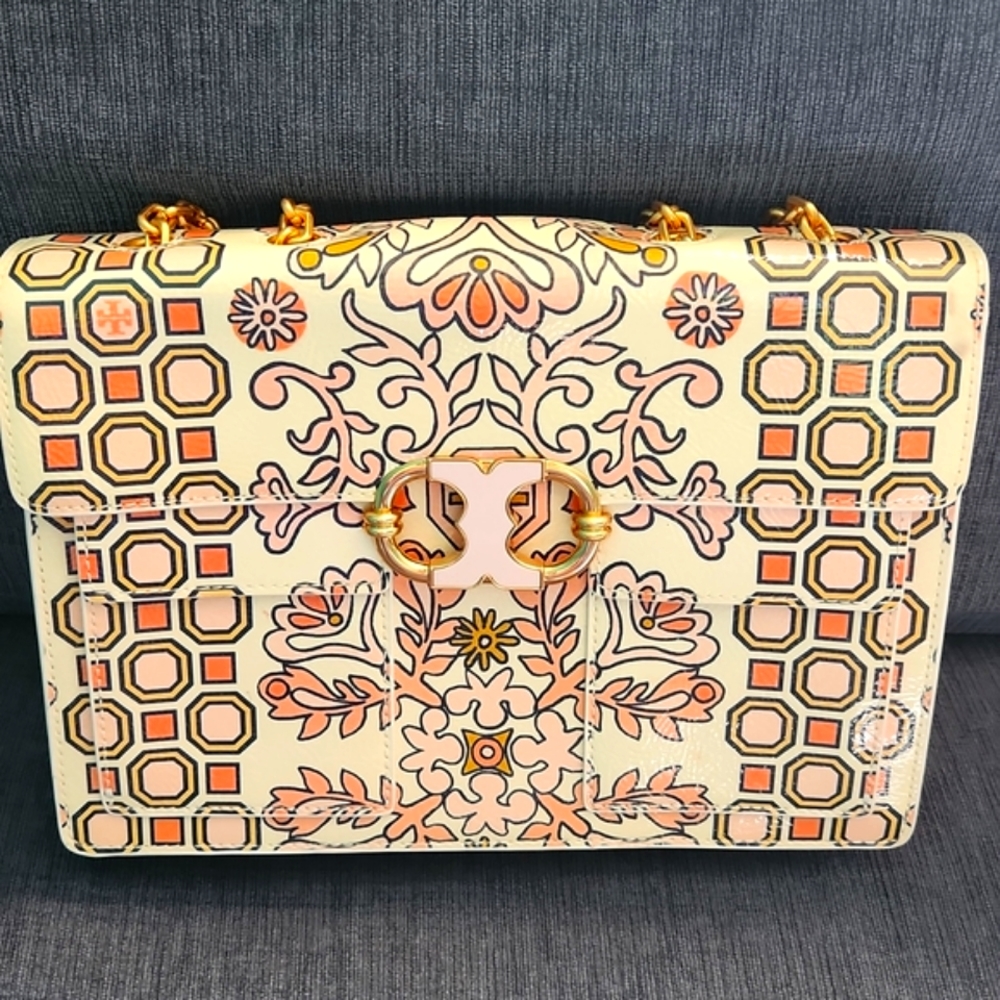 Tory Burch Patent Leather Crossbody Bag NWOT